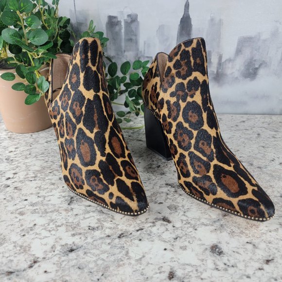 ANTONIA MELANI CALF HAIR BOOTS (NEVER WORN-NEW) - Picture 3 of 9